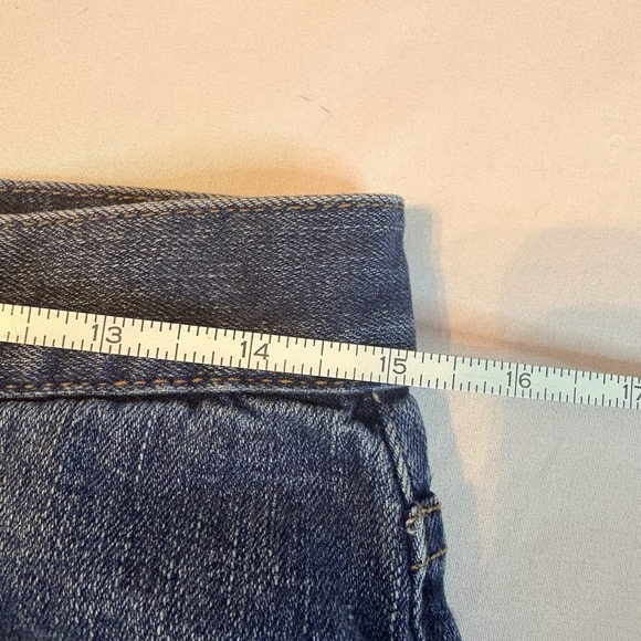Lauren Jeans Co Ralph Lauren Blue Bootcut Premium Denim Jeans Womens 6P Mid Rise - Picture 7 of 10